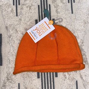 Carter's Baby Knit Pumpkin 🎃 Hat One Size